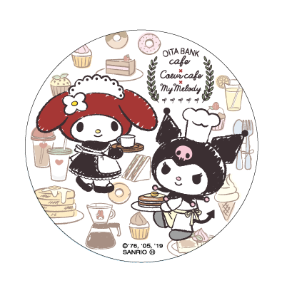 マイメロディとのコラボ企画「OITABANK CAFÉ × MY MELODY」の開催について｜ニュースリリース｜大分銀行