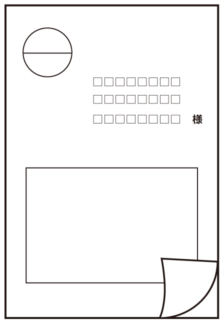 ハガキのイメージ
